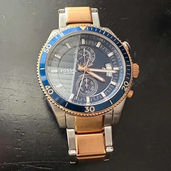 Fossil Men Gold/Silver